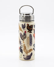 Poultry Science: Chickens 500 mL Steel Bottle