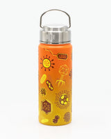 Bouteille en acier 500 mL Microbiologie rétro