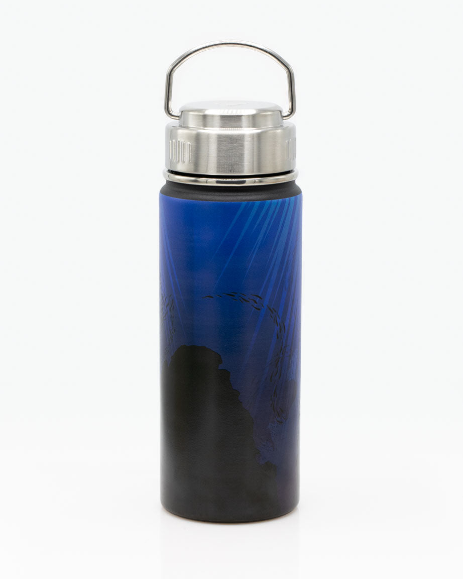 Under the Waves 18 oz Steel Bottle