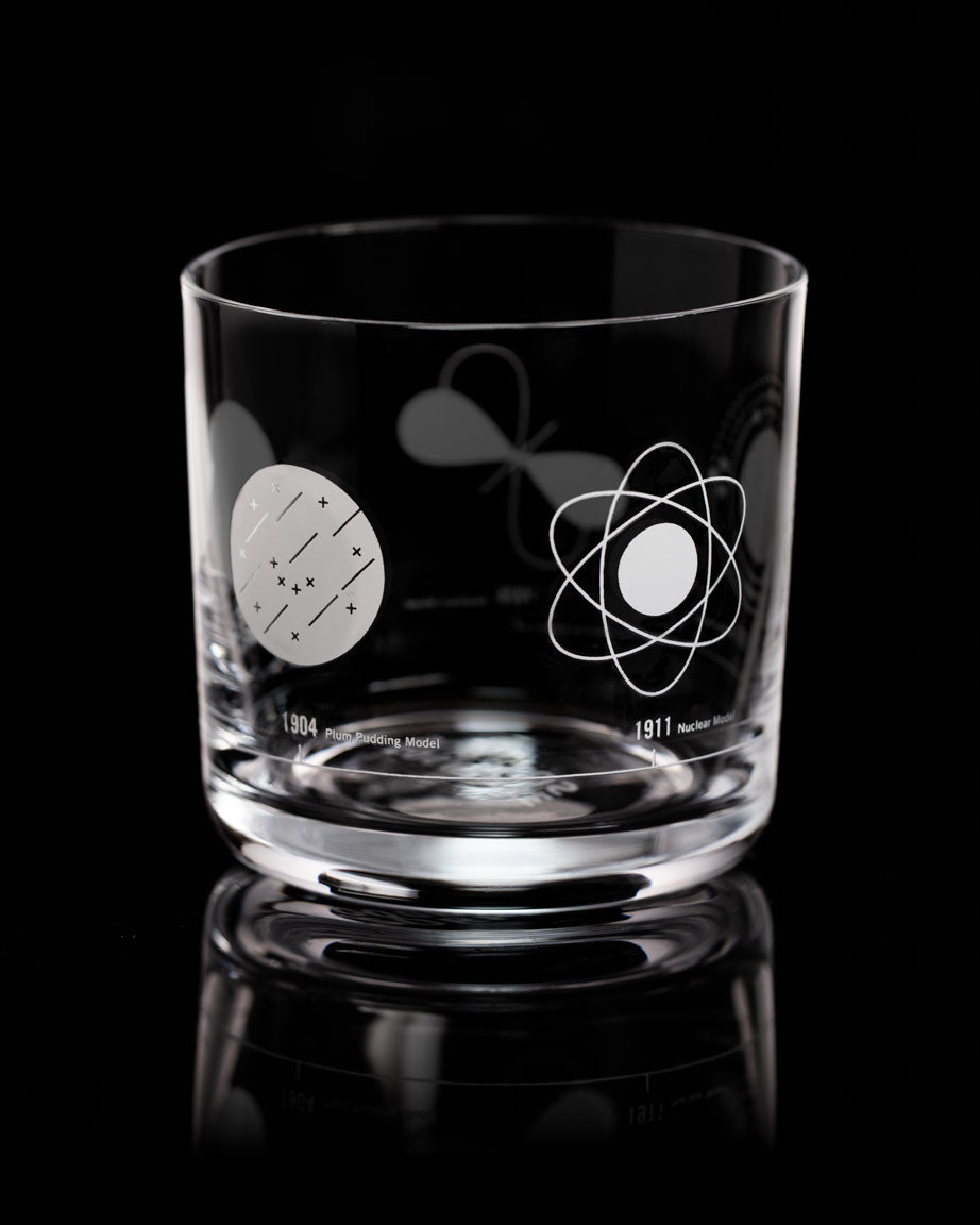 Atomic Models Whiskey Glass