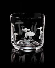 Poisonous Mushrooms Whiskey Glass