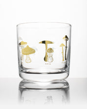 Poisonous Mushrooms Whiskey Glass