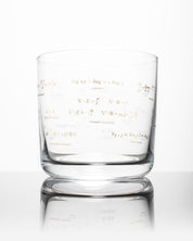 Equations That Changed the World Whiskey Glass