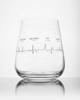Bicchiere da vino Battito cardiaco
