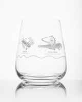 Bicchiere da Vino Telescopi Spaziali