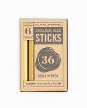 Gold Shimmer Sealing Wax Sticks