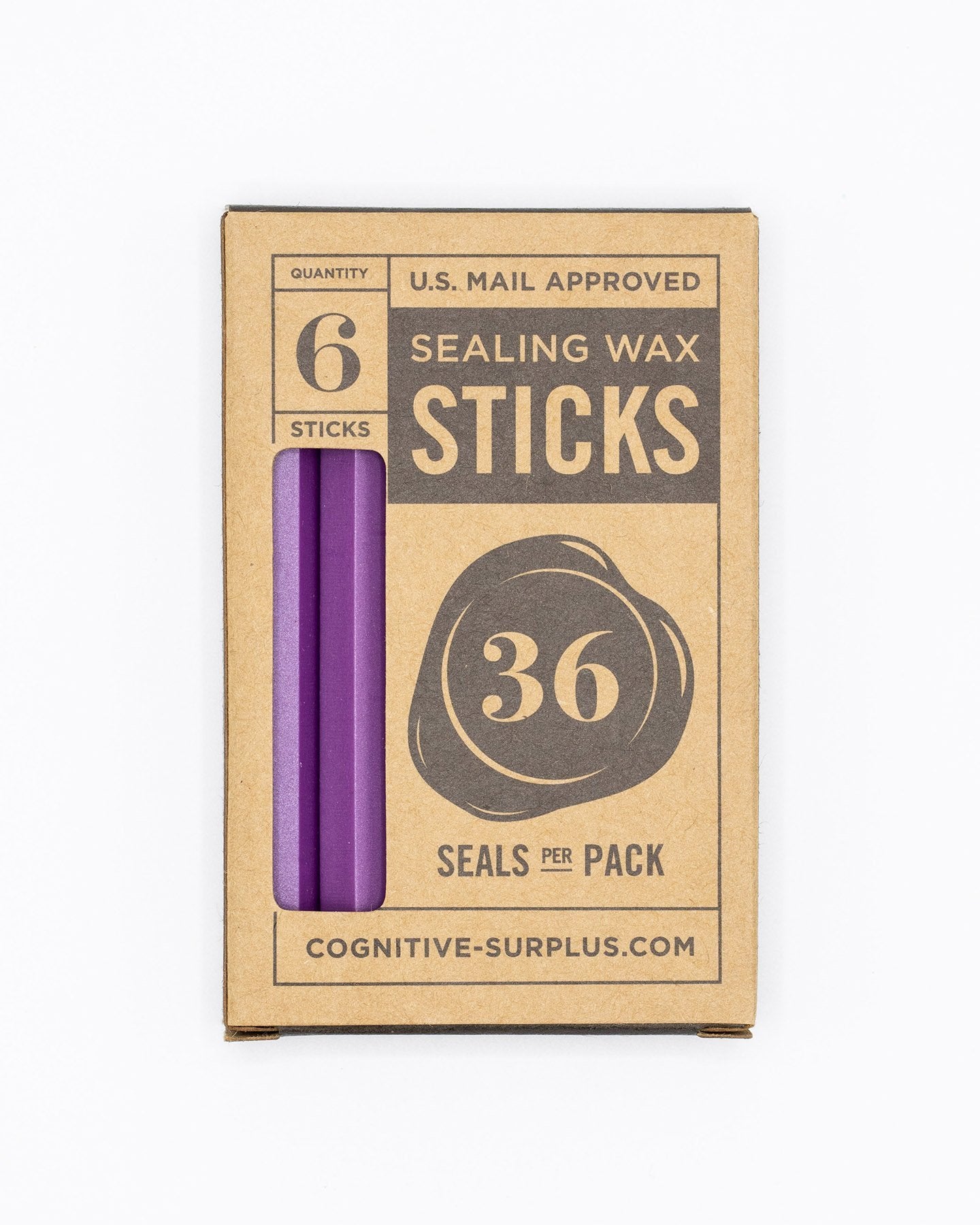 Violet Plum Sealing Wax Sticks