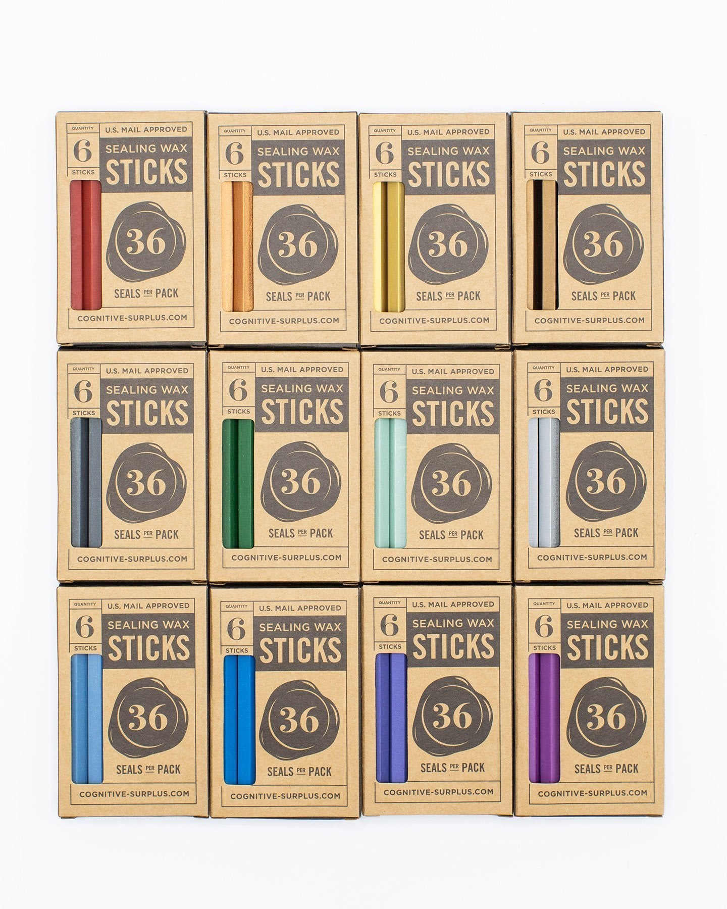 Violet Plum Sealing Wax Sticks