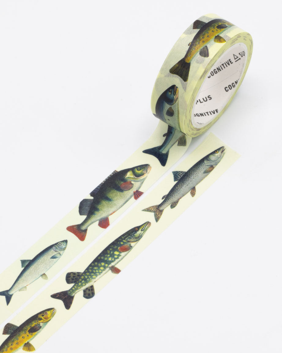 Freshwater Fish Washi Tape