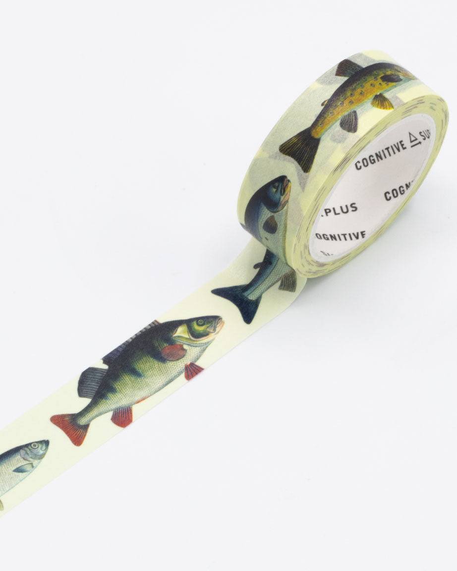 Freshwater Fish Washi Tape