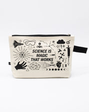 Science is Magic that Works Pencil Bag