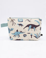 Retro Paleontology Pencil Bag